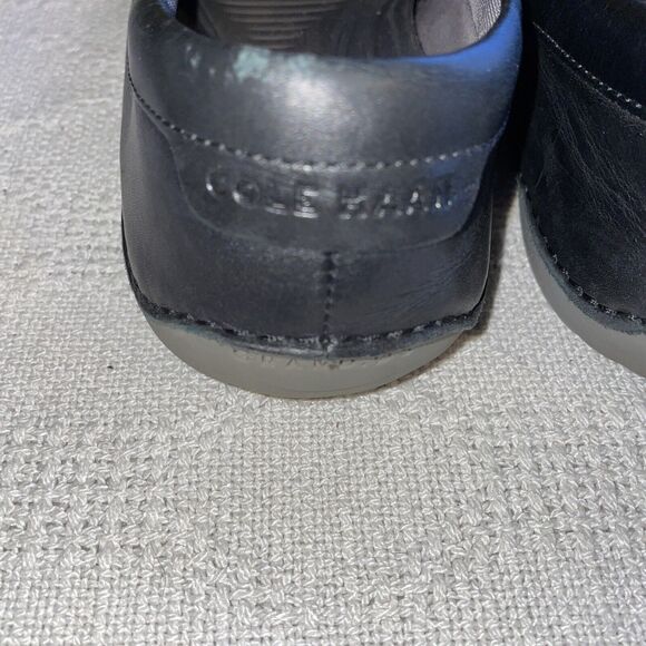 Cole Haan Motogrand Driving Moc Men’s Size 7 Medium Black Leather Slip On Casual main image 5